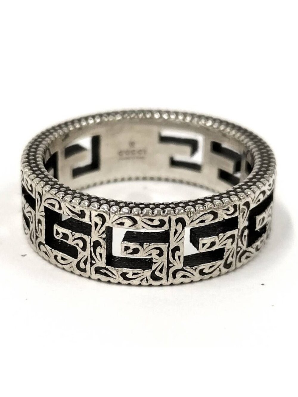 Gucci Square Arabesque Ring
